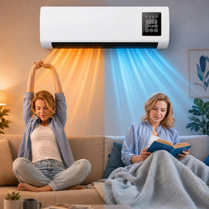 ❄️🔥 Aire Acondicionado 2 en 1 | Enfría hasta 8°C + Calienta